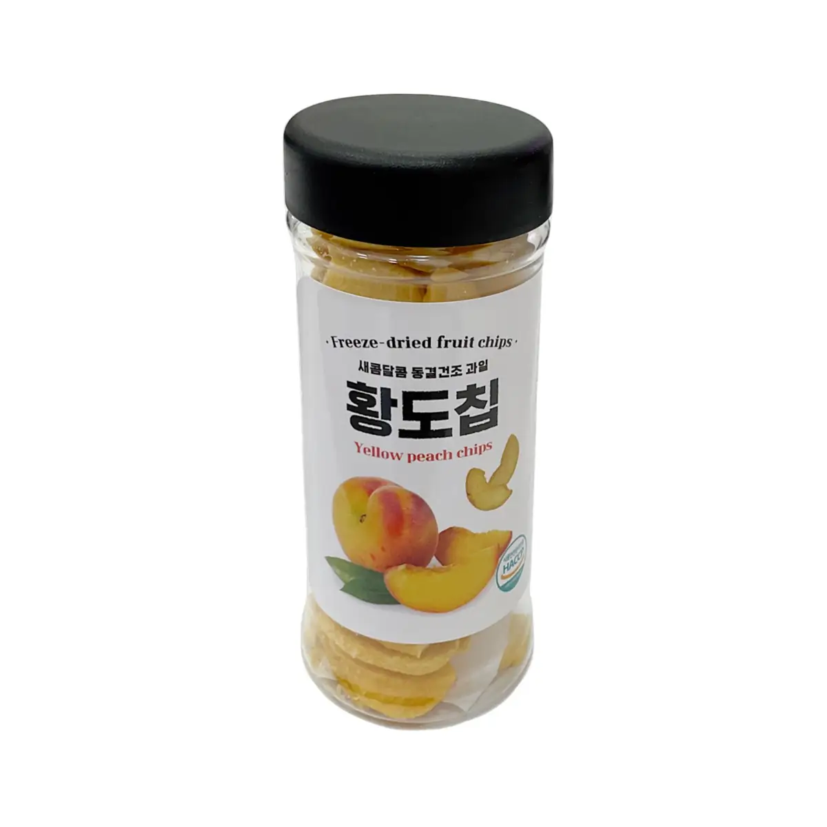 Freeze-Dried Yellow Peach Chips – Sweet & Juicy Fruit Snack | Healthy & Crispy Treat 달콤하고 촉촉한 동결건조 황도칩 – 건강한 과일 간식 | 바삭한 스낵